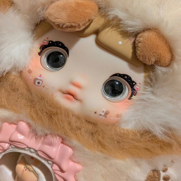 Nommi TOP TOY Milk Biscuits 9" Plush Doll w/ Mini Figure & Accessories - Picture 4 of 6